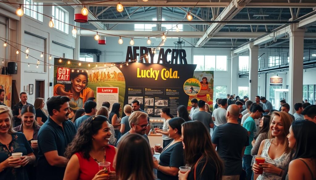 LuckyCola Community Engagement